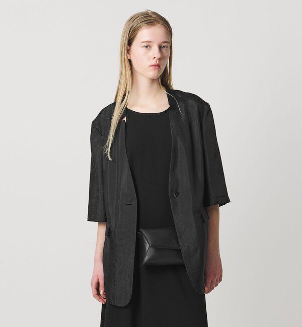 AEWEN MATOPH「＜AEWEN MATOPH＞ハーフスリーブ ジャケット」|テーラードジャケット|