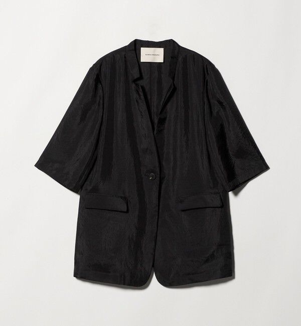 AEWEN MATOPH「＜AEWEN MATOPH＞ハーフスリーブ ジャケット」|テーラードジャケット|