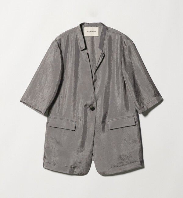 AEWEN MATOPH「＜AEWEN MATOPH＞ハーフスリーブ ジャケット」|テーラードジャケット|