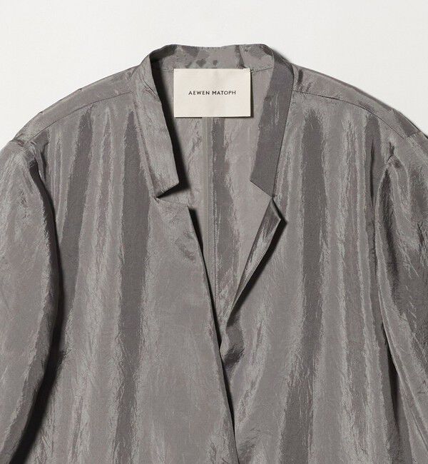 AEWEN MATOPH「＜AEWEN MATOPH＞ハーフスリーブ ジャケット」|テーラードジャケット|