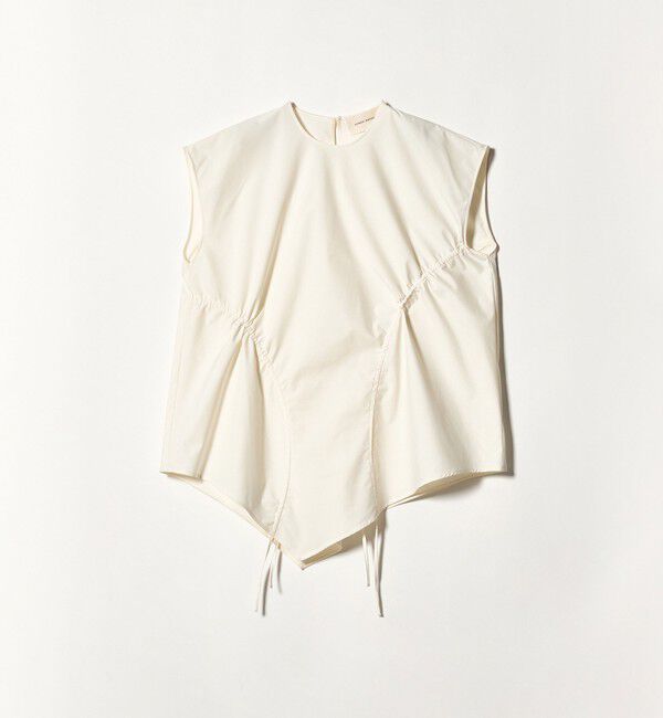 AEWEN MATOPH「＜AEWEN MATOPH＞イレギュラーギャザーブラウス ウォッシャブル」|シャツ・ブラウス|