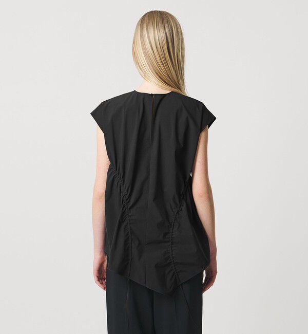 AEWEN MATOPH「＜AEWEN MATOPH＞イレギュラーギャザーブラウス ウォッシャブル」|シャツ・ブラウス|