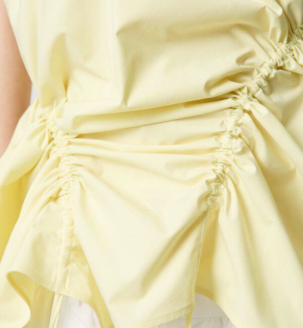 AEWEN MATOPH「＜AEWEN MATOPH＞イレギュラーギャザーブラウス ウォッシャブル」|シャツ・ブラウス|