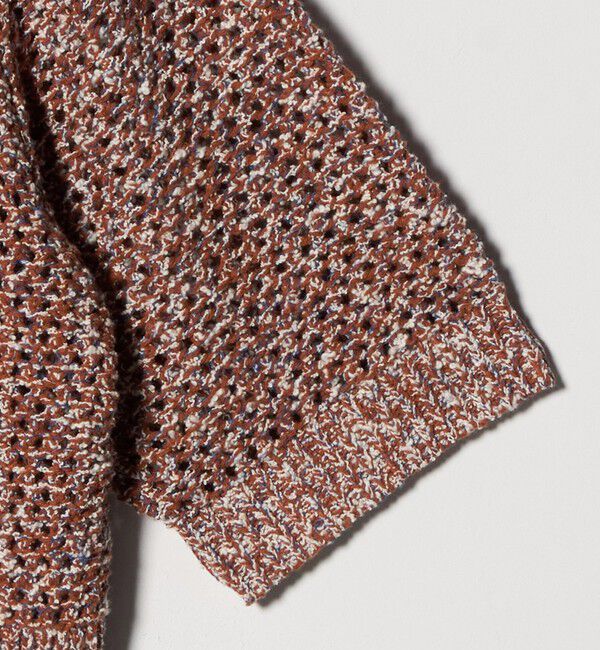 AEWEN MATOPH「＜AEWEN MATOPH＞ミックスヤーン ショートスリーブ カーディガン」|カーディガン|