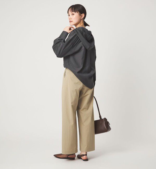 UNITED ARROWS green label relaxing「フード シャツ UVカット 接触冷感」|シャツ・ブラウス|