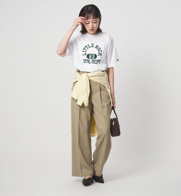 UNITED ARROWS green label relaxing「【別注】＜Champion＞プリント Tシャツ」|Tシャツ・カットソー|