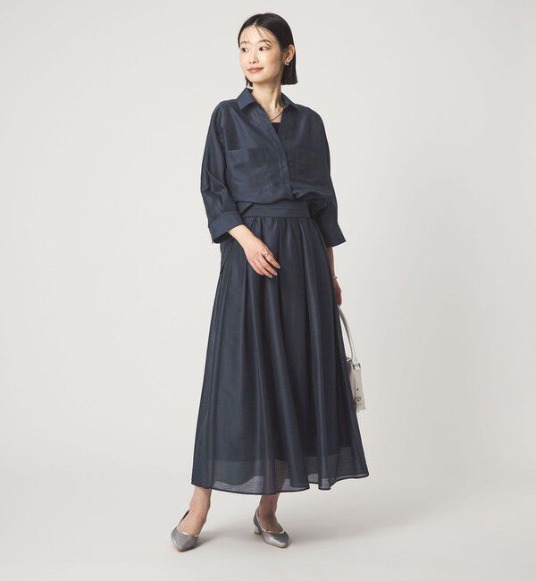 UNITED ARROWS green label relaxing「カールマイヤー スキッパー ポケット シャツ マシンウォッシャブル 通気性」|シャツ・ブラウス|