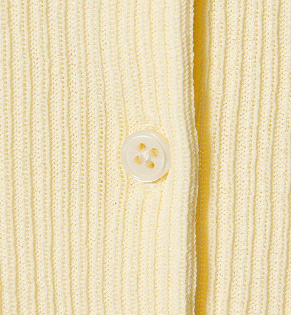 EMMEL REFINES「＜EMMEL REFINES＞EM HW リブ フレア ショートスリーブ カーディガン」|カーディガン|