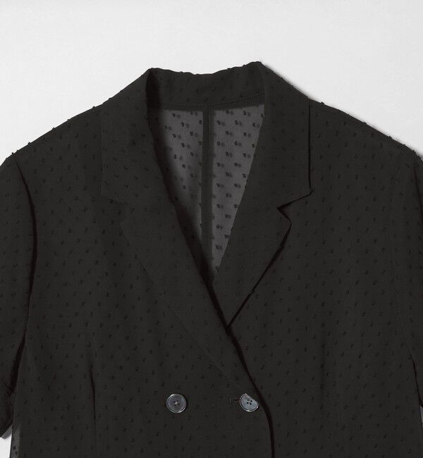 EMMEL REFINES「＜EMMEL REFINES＞EM カットGGT シアー ジャケット」|テーラードジャケット|