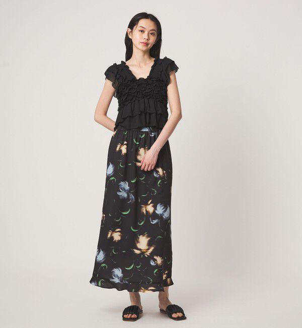 EMMEL REFINES「＜EMMEL REFINES＞EM フリルカット ビスチェ」|Tシャツ・カットソー|