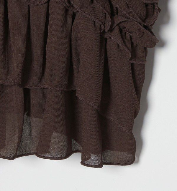 EMMEL REFINES「＜EMMEL REFINES＞EM フリルカット ビスチェ」|Tシャツ・カットソー|