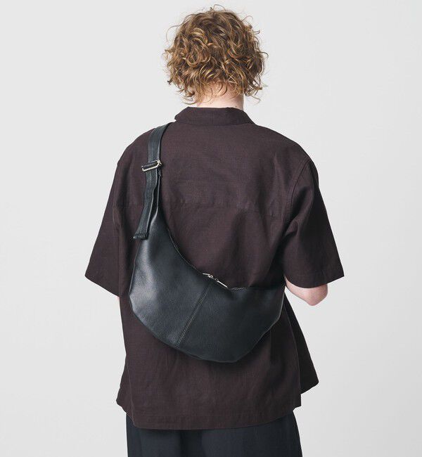 BEAUTY&YOUTH UNITED ARROWS「レザー ムーン ショルダー バッグ」|ショルダー・メッセンジャー|