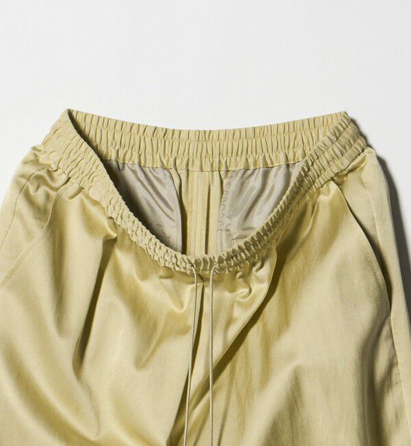 BEAUTY&YOUTH UNITED ARROWS「コットンレーヨンサテン ドローストワイドパンツ」|その他|