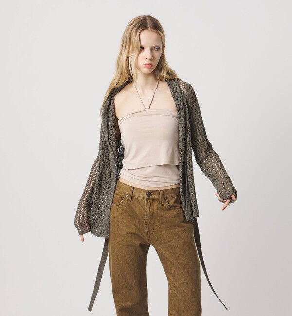 ATTISESSION「＜ATTISESSION＞フーディー ニット カーディガン」|カーディガン|