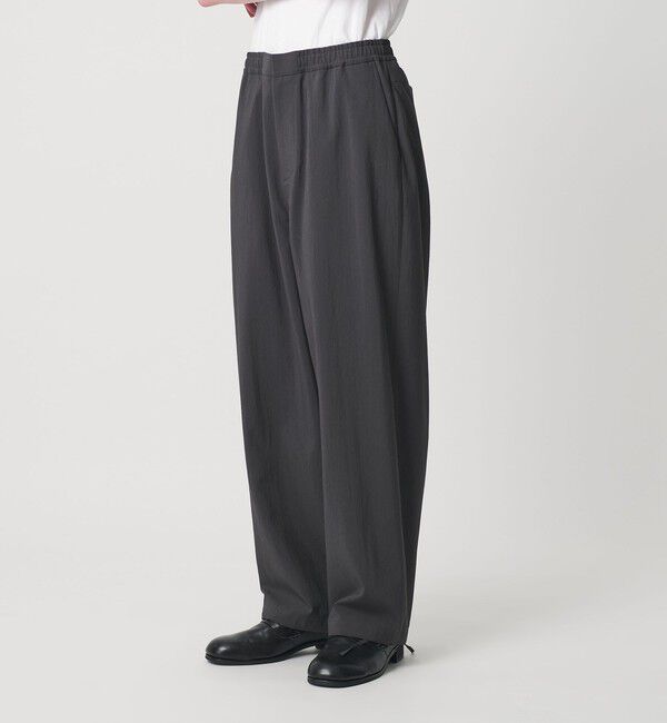 MONKEY TIME「RENU TROシリーズ イージー パンツ -セットアップ対応-」|チノ|DK.GRAY