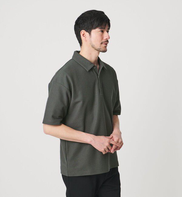 BEAUTY&YOUTH UNITED ARROWS「【WEB限定 WARDROBE SMART】エアリー カノコ ポロシャツ	【抗菌防臭・UVカット】」|ポロシャツ|