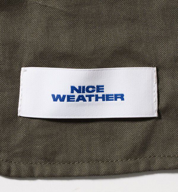 NICE WEATHER「＜NICE WEATHER＞ミリタリー イージーパンツ」|チノ|