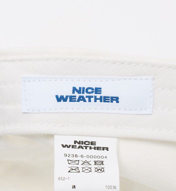 NICE WEATHER「＜NICE WEATHER＞SOUND BODY キャップ 2」|キャップ・キャスケット|