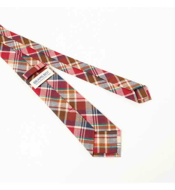 BEAMSBOY「マドラス チェック ネクタイ」|その他|