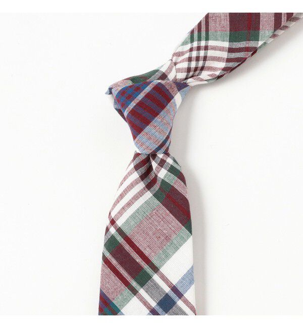 BEAMSBOY「マドラス チェック ネクタイ」|その他|