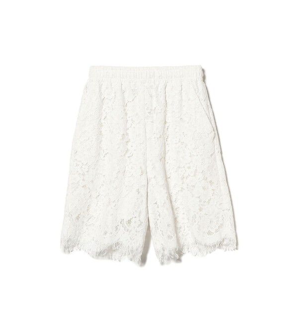 Ray BEAMS 「レース スカラヘム ハーフ パンツ」|その他|