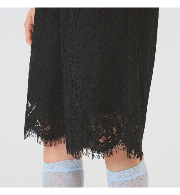 Ray BEAMS 「レース スカラヘム ハーフ パンツ」|その他|