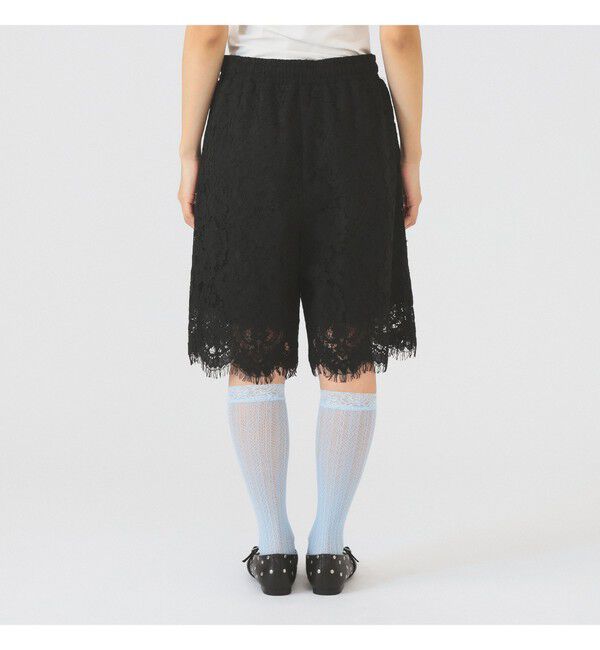 Ray BEAMS 「レース スカラヘム ハーフ パンツ」|その他|