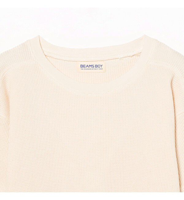 BEAMSBOY「ダメージ サーマル Tシャツ」|Tシャツ・カットソー|