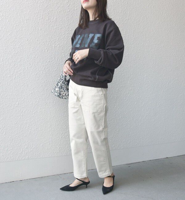 SHIPS for women「《一部追加予約》【WEB限定】ストレッチ ベーシック ベイカー パンツ」|その他|