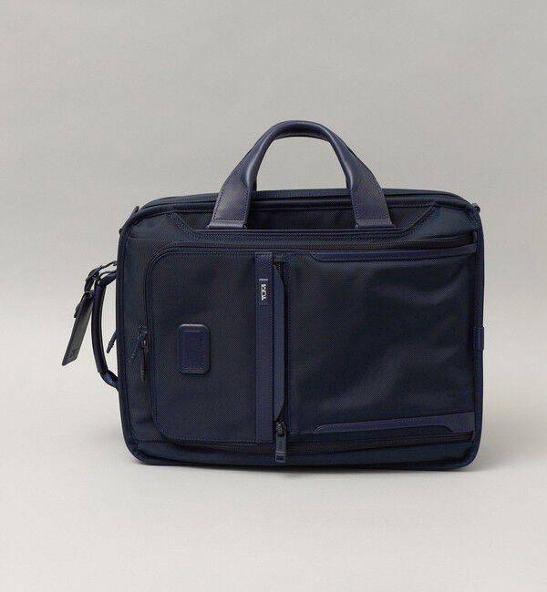 SHIPS「【SHIPS別注】TUMI: 完全別注モデル『ALPHA 3』ミッド 3WAY バッグ」|ビジネスバッグ|