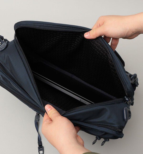 SHIPS「【SHIPS別注】TUMI: 完全別注モデル『ALPHA 3』ミッド 3WAY バッグ」|ビジネスバッグ|