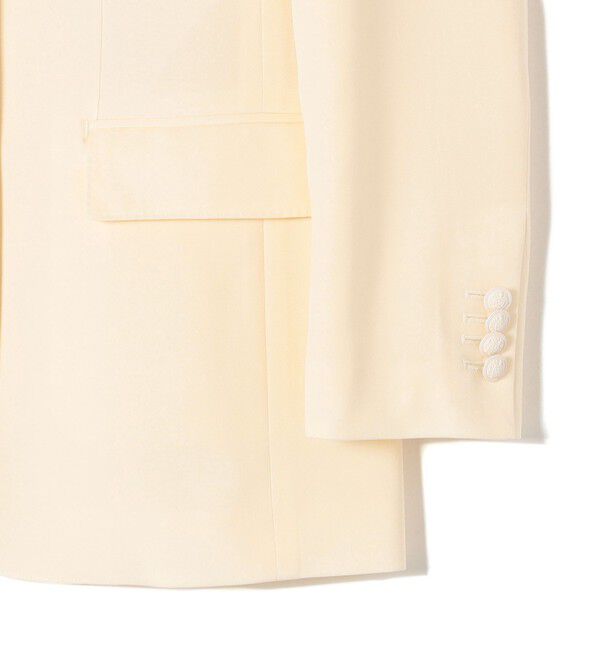 SHIPS for women「SHIPS Primary Navy Label:シングル ジャケット（WHITE）」|テーラードジャケット|