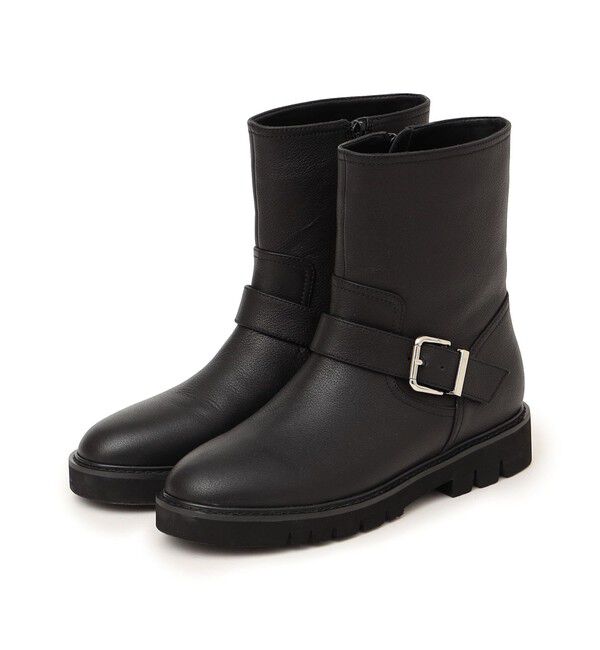 SHIPS for women「レザー エンジニア ブーツ ◇」|ショートブーツ|