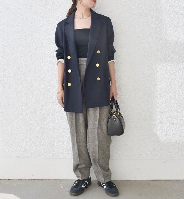 SHIPS any「SHIPS any:〈洗濯機可能〉アイビー ブレザー ダブル ジャケット」|テーラードジャケット|