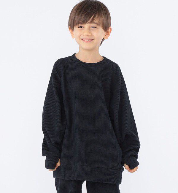 SHIPS KIDS「【SHIPS KIDS別注】MOUN TEN.:110～140cm / プルオーバー」|プルオーバー|ブラック