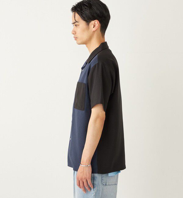 SHIPS Colors 「SHIPS Colors:ポリトロ オープンカラー シャツ(セットアップ対応可能)◇」|シャツ・ブラウス|