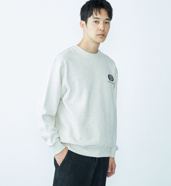 SHIPS「City Ambient Products: プリント クルーネック スウェット」|スウェット・ジャージ|