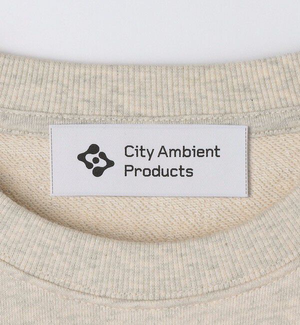 SHIPS「City Ambient Products: プリント クルーネック スウェット」|スウェット・ジャージ|