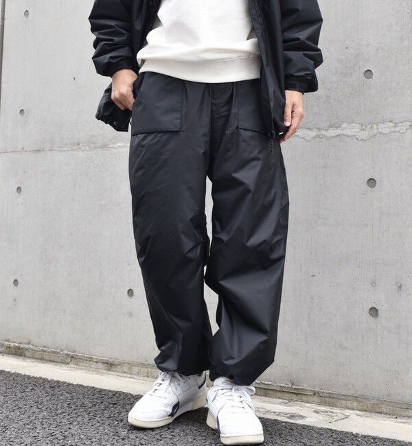 SHIPS any「SHIPS any:〈軽量 / 撥水〉PERTEX(R) &times; OCTA(R) チェンジ トラック パンツ (セットアップ対応)◇」|チノ|