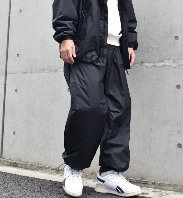 SHIPS any「SHIPS any:〈軽量 / 撥水〉PERTEX(R) &times; OCTA(R) チェンジ トラック パンツ (セットアップ対応)◇」|チノ|