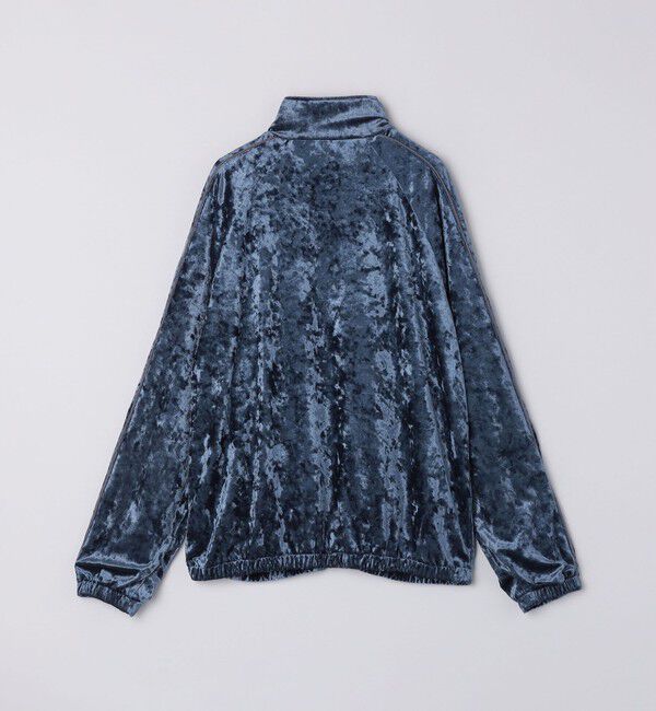 SHIPS「City Ambient Products: クラッシュベロアトラックジャケット(セットアップ対応)」|テーラードジャケット|