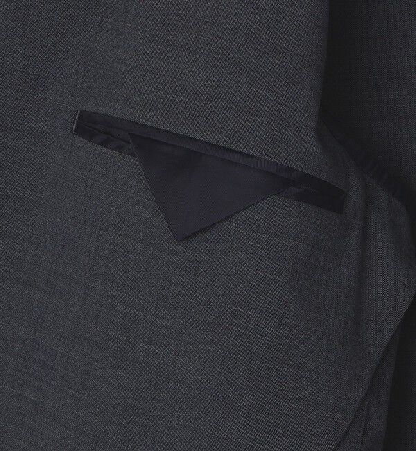 SHIPS「SHIPS:〈セットアップ対応〉ウォッシャブル セットアップ ピンヘッド ジャケット」|テーラードジャケット|