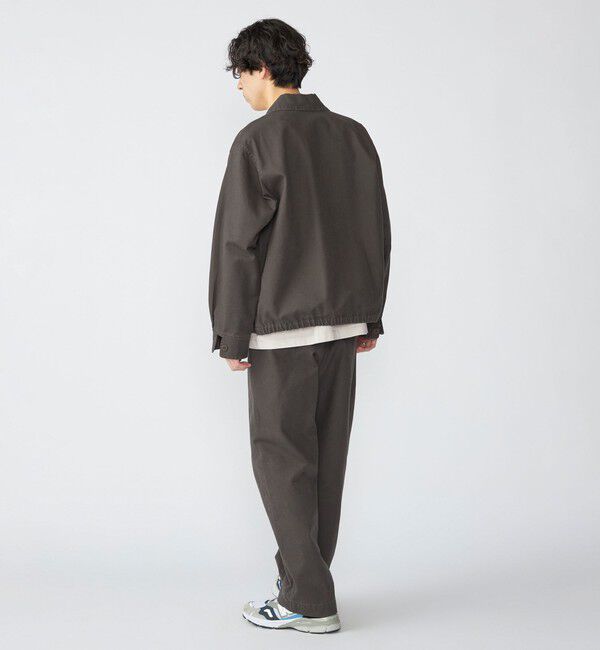 SHIPS「SHIPS: ストーン ウォッシュ コットン ブルゾン (セットアップ対応)」|ブルゾン・スタジャン|