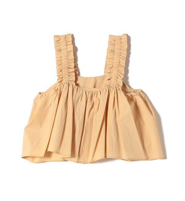 SHIPS for women「【WEB限定】〈洗濯機可能〉ショルダー フリル キャミソール」|シャツ・ブラウス|