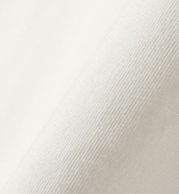 SHIPS any「SHIPS any:〈UVカット/接触冷感/吸水速乾/洗濯機可能〉USAコットン ツイスト TEE」|Tシャツ・カットソー|