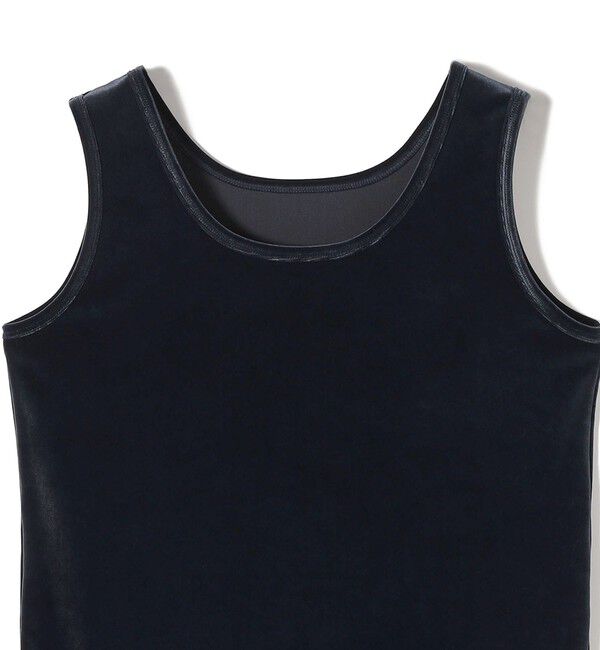 SHIPS for women「〈手洗い可能〉ポリエステル スノー ベロア 前後 2WAY タンクトップ」|タンクトップ|