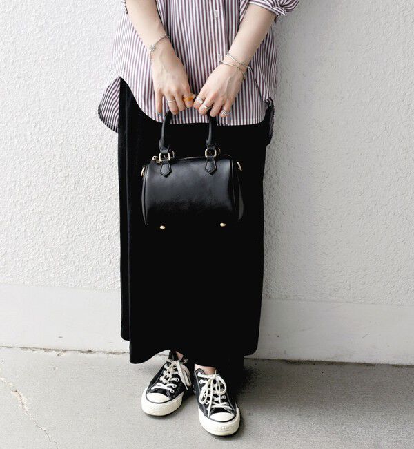 SHIPS any「VELETTO: 2WAY ショルダー ミニ ボストン バッグ」|ボストンバッグ|