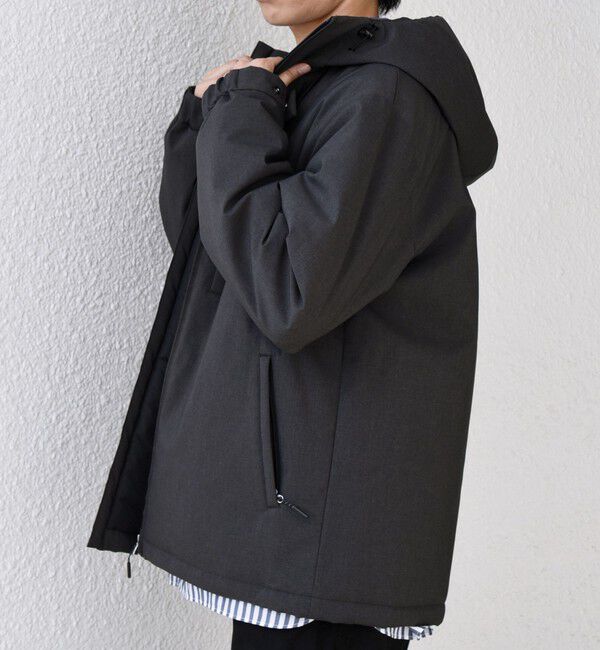 SHIPS any「【WEB限定】SHIPS any:〈手洗い可能/撥水〉ウールライク ユーティリティー 中綿 マウンテンパーカー◇」|その他|