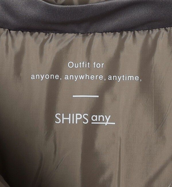 SHIPS any「【WEB限定】SHIPS any:〈手洗い可能/撥水〉ウールライク ユーティリティー 中綿 マウンテンパーカー◇」|その他|
