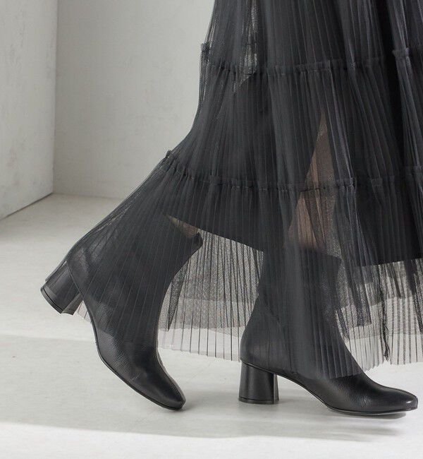 SHIPS for women「MARIAN: オブリーク トゥ ブーツ」|ショートブーツ|